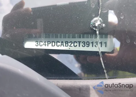 2012 Dodge Journey Se/Avp from USA, damaged, VIN 3C4PDCAB2CT391311